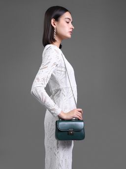 Kazo - Women Remi Sling Bag - Teal (S)
