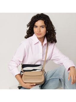 Fastrack - Tan Wavelet Sling Bag
