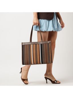 Fastrack - Cocoa Weave Tote Bag