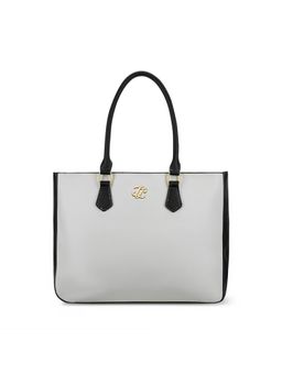 Lavie Signature - Pittsburgh Colorblock Tote Bag - White (L)