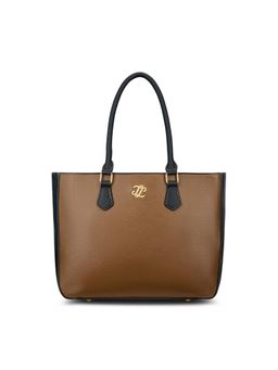 Lavie Signature - Pittsburgh Colorblock Tote Bag - Tan (L)