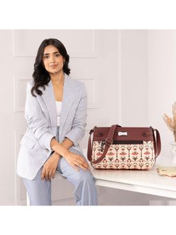 Sibia Bags - Madhubani Print Galaxy Sling Bag