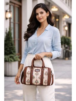 Sibia Bags - Tirumala Kalamkari Handbag With Detachable Strap