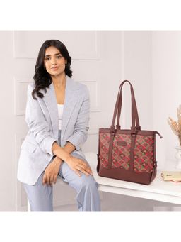 Sibia Bags - Sanganeri Art Handbag - Multi-Color