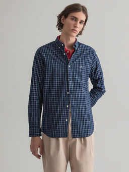 GANT - Blue Checks Casual Shirt