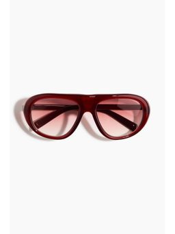 H&M - Women Red Visor Sunglasses