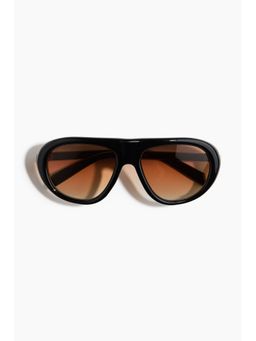 H&M - Women Black Visor Sunglasses