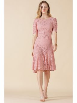 Gipsy - Pink Net Fabric Dress