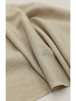 Banka Silk - Beige Linen Silk Blend Dress Material
