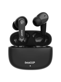 beatXP - Wave X Pods Bluetooth True Wireless Ear Buds with 50H Playtime Black
