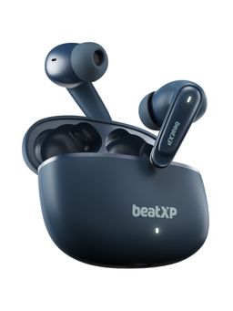 beatXP - Wave X Pods Bluetooth True Wireless Ear Buds with 50H Playtime Blue