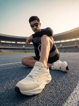 Off Limits - Cream Olympus Sports Shoes
