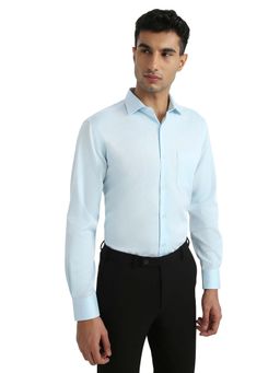 Park Avenue - Light Blue Pure Cotton Regular Fit Shirt