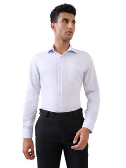 Park Avenue - Medium Violet Pure Cotton Regular Fit Shirt