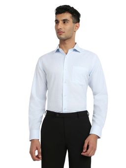 Park Avenue - Light Blue Pure Cotton Regular Fit Shirt