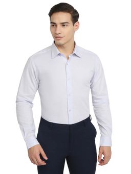 Raymond - Medium Violet Pure Cotton Slim Fit Shirt