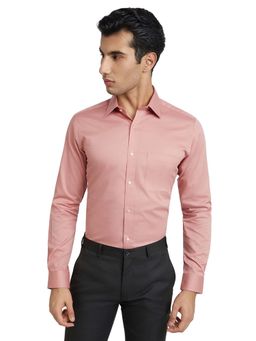 Raymond - Medium Pink Pure Cotton Slim Fit Shirt
