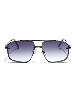 Voyage - Unisex GreyLens with Black Frame Wayfarer Sunglasses (MG6883) (52)