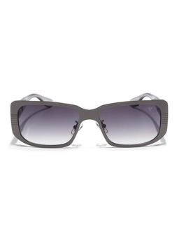 Voyage - Unisex Grey Lens with Grey Frame Rectangle Sunglasses (MG6896) (52)
