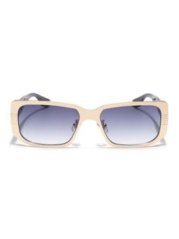 Voyage - Unisex GreyLens with Golden Frame Rectangle Sunglasses (MG6898) (52)