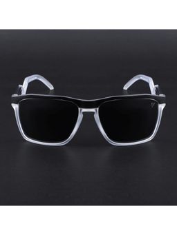 Voyage - Unisex Black Lens with Black Frame Wayfarer Polarized Sunglasses (PMG6755) (60)