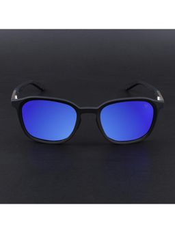 Voyage - Unisex Blue Lens with Black Frame Square Polarized Sunglasses (PMG6790) (56)