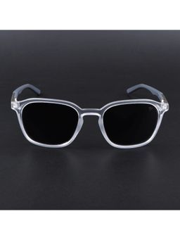 Voyage - Unisex Black Lens with Transparent Frame Square Polarized Sunglasses (PMG6793) (56)