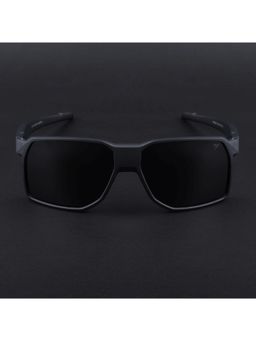 Voyage - Unisex Black Lens with Black Frame Wrap Around Polarized Sunglasses (PMG6739) (55)