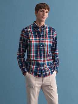 GANT - Yellow Checks Casual Shirt