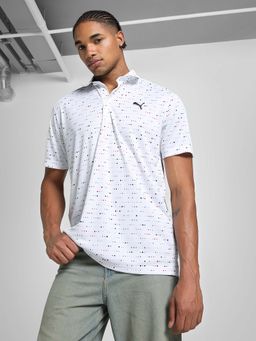Puma - White Keys Men's Golf Polo T-shirt