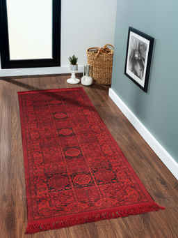 OBSESSIONS - Red Afghan Classical Runner