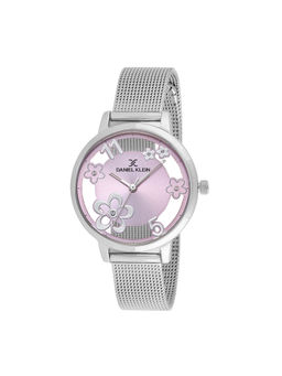 Daniel Klein - Women Pink Dial Analogue Casual Watch (DK.1.13456-2) (M)