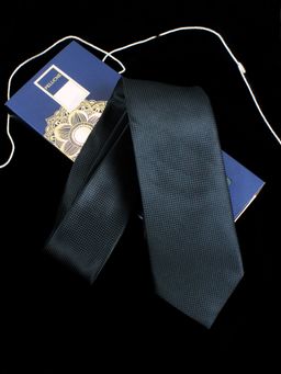PELUCHE - Snark Black Necktie for Men