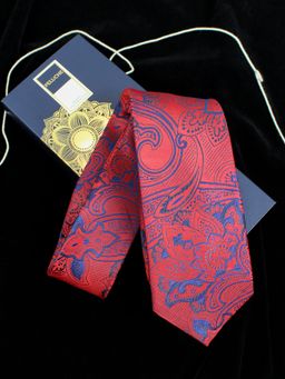 PELUCHE - The Crimson Styled Necktie for Men