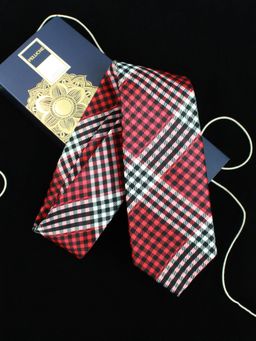 PELUCHE - The Little Checks Necktie for Men