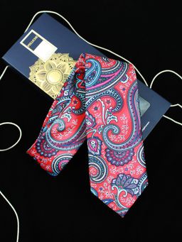 PELUCHE - Beautifully Crafted Paisley Multi Necktie for Men