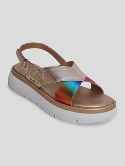 Kickers - KICK MET Gold Women Sandals