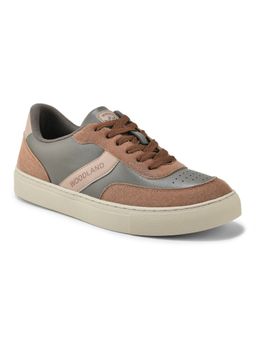 WOODLAND - Men Brown and Grey Sneakers
