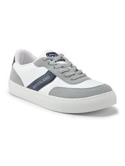 WOODLAND - Men White and Grey Sneakers