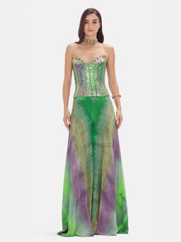 Basanti Kapde aur Koffee - The Solstice Stripe Co-ord Set