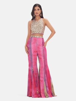 Basanti Kapde aur Koffee - The Orchid Dreams Embroidered Co-Ord Set