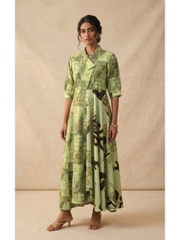 Vedika M - Meadow Flow A Line Maxi Dress
