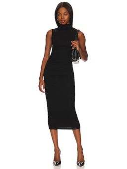 Enza Costa - Silk Knit Sleeveless Twist Midi Dress