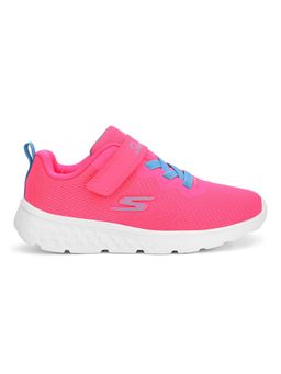 SKECHERS - Girls Pink Go Run 400 Sports Running Shoes