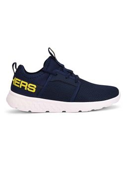 SKECHERS - Boys Navy Blue Go Run 400 Sports Running Shoes