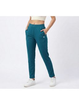 WINEBERRY - Women Blue Ragular Fit Track Pant