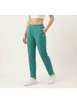 WINEBERRY - Women Green Ragular Fit Track Pant