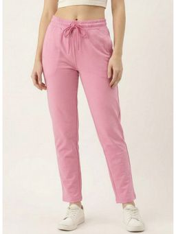 WINEBERRY - Women Pink Track Pant