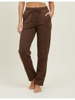 WINEBERRY - Women Brown Effortless Comfort Track Pant