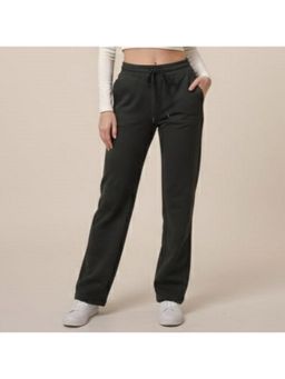 WINEBERRY - Women Olive Effortless Comfort Track Pant